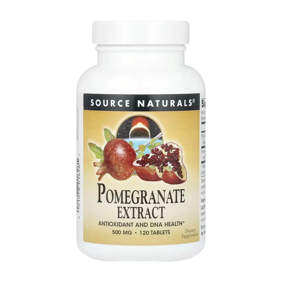 Екстракт граната Source Naturals 500 мг 120 таблеток Вегетаріанський