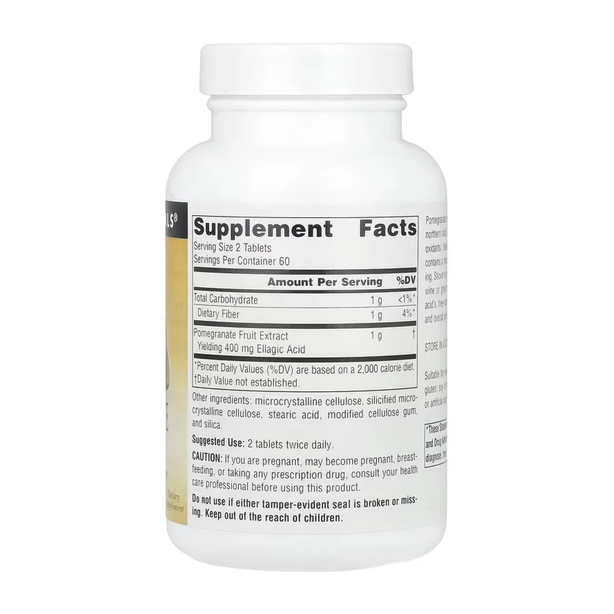 Екстракт граната Source Naturals 500 мг 120 таблеток Вегетаріанський