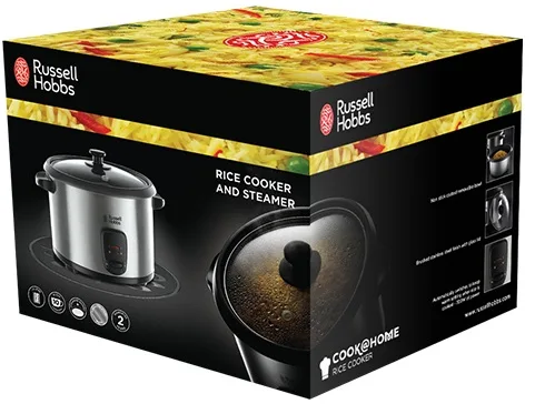 Рисоварка Russell Hobbs Нержавіюча сталь 1,8 л Чорна