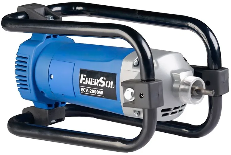Глибинний вібраційний ущільнювач EnerSol ECV-2000W 230В 2000Вт 6.2кг