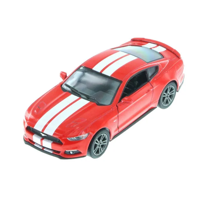 Машинка Kinsmart металева 1:38 червона інерційна Ford Mustang GT