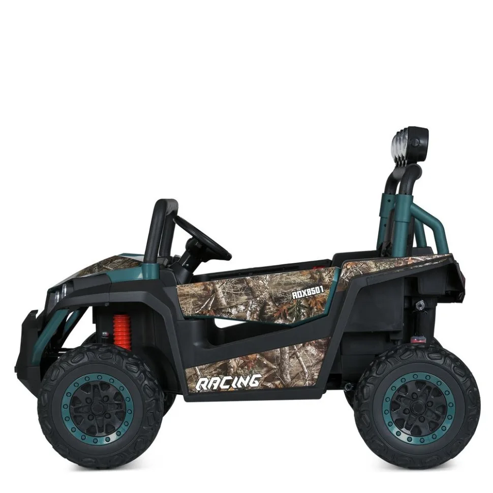 Детский электромобиль Bambi Racer экокожа 124х75х87 см Красный