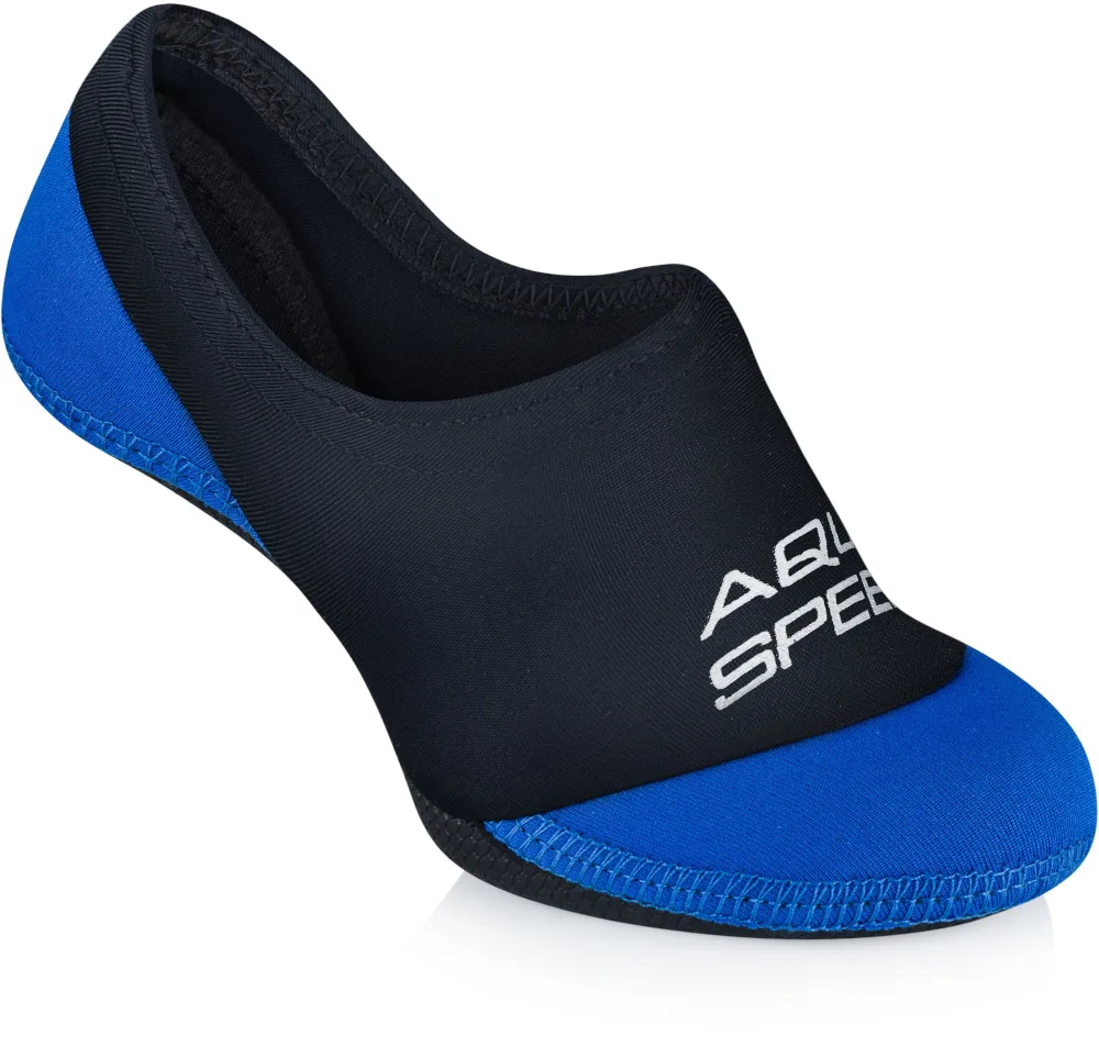 Шкарпетки Aqua Speed неопрен 22-23 черный синий для плавания