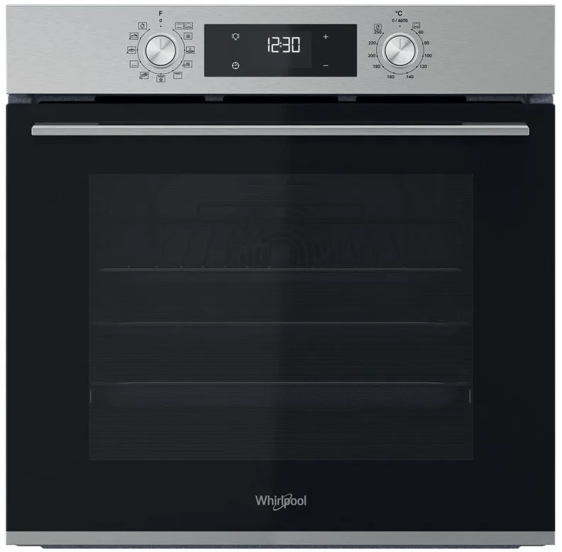 Духова шафа Whirlpool електрична 71л нержавіюча сталь A+ конвекція телескопічні напрямні