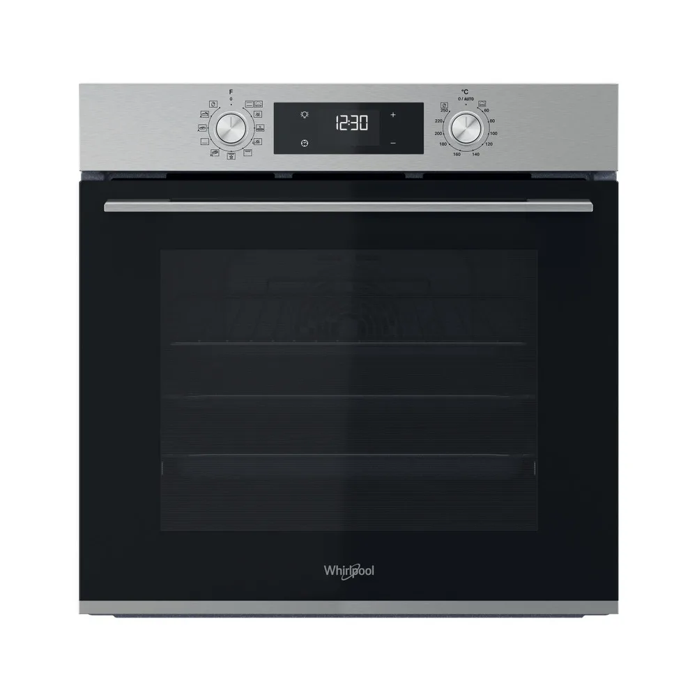 Духова шафа Whirlpool електрична 71л нержавіюча сталь A+ конвекція телескопічні напрямні