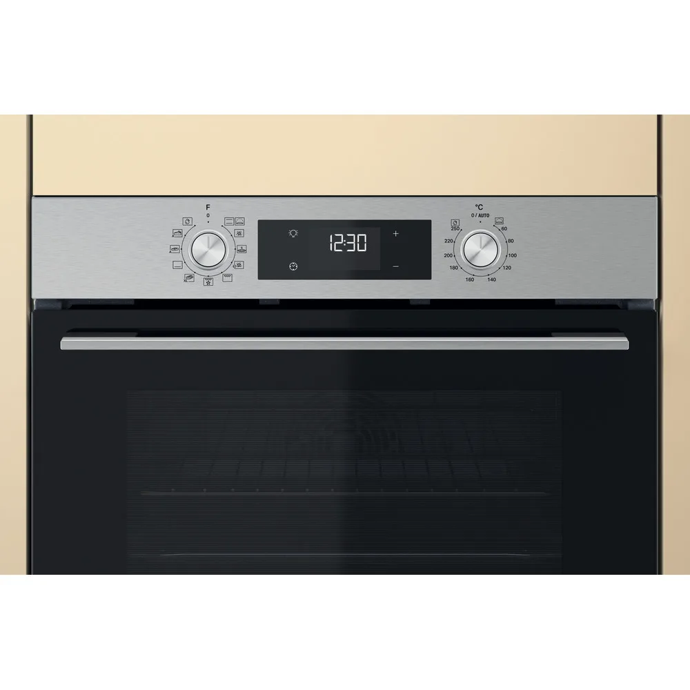 Духова шафа Whirlpool електрична 71л нержавіюча сталь A+ конвекція телескопічні напрямні