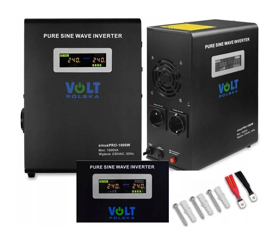 Комплект Volt Polska 1000W 12V 100Ah AGM Батарея Гибридный ИБП