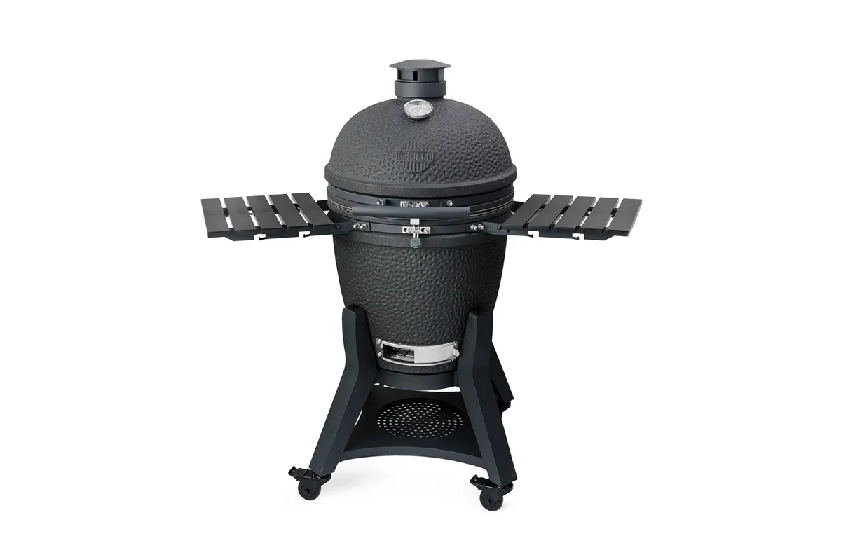 Керамічний гриль GRILLI 5 в 1 132х73-114 см Сірий