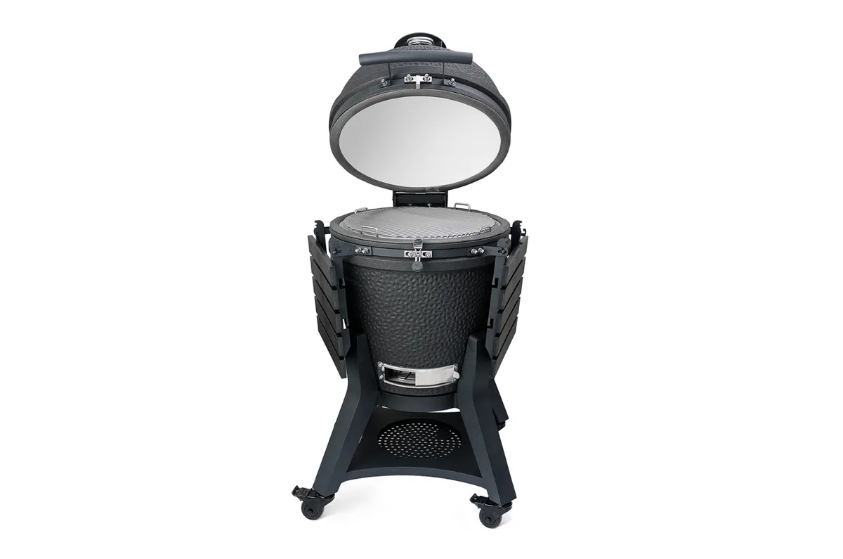 Керамічний гриль GRILLI 5 в 1 132х73-114 см Сірий