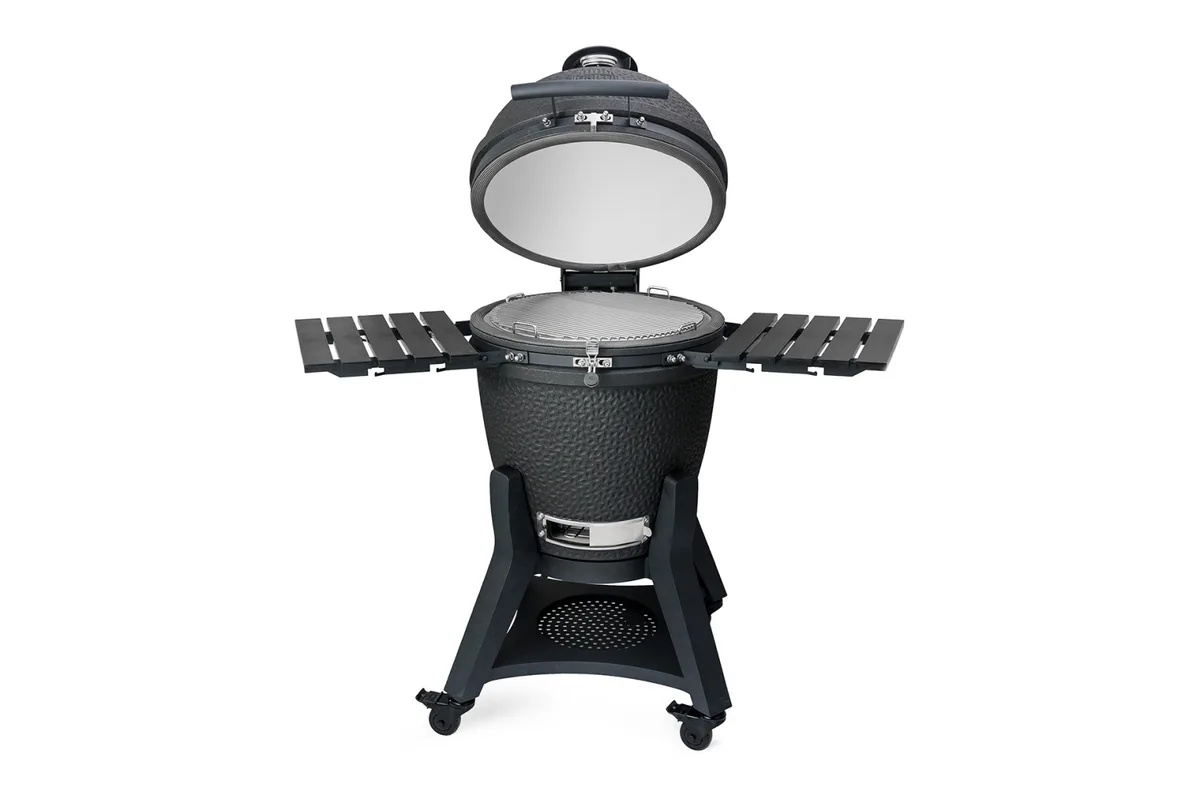 Керамічний гриль GRILLI 5 в 1 132х73-114 см Сірий