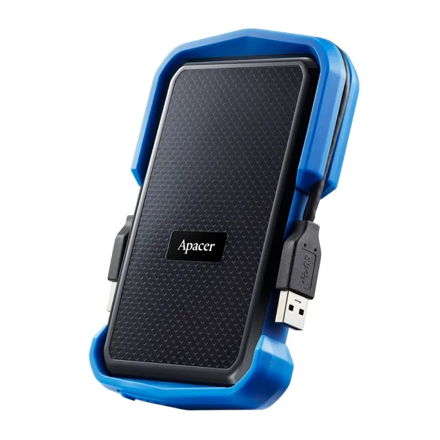Портативний жорсткий диск Apacer 2TB USB 3.2 Gen1 AC631 IP55 Чорний