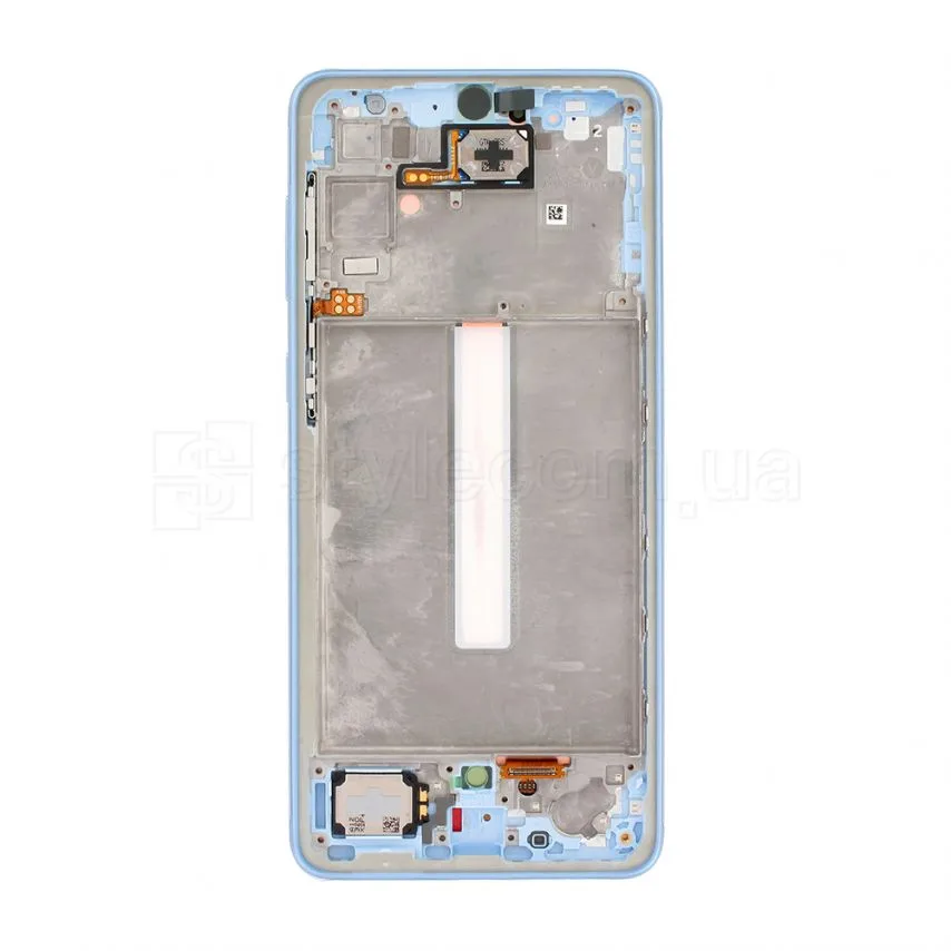 Дисплей Samsung Super AMOLED 6,4" з тачскріном та рамкою синій Service Original