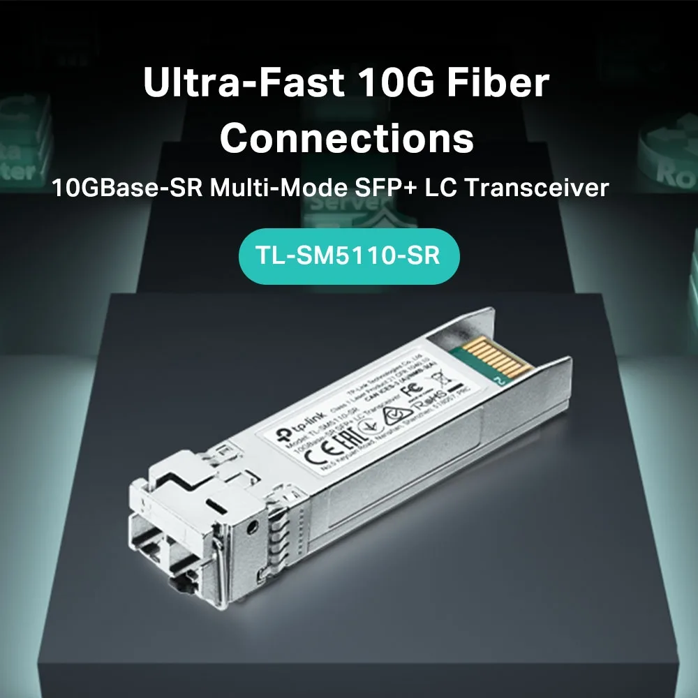 Трансивер SFP+ TP-LINK SM5110-SR 10GBase-SR, MM, 300м, LC