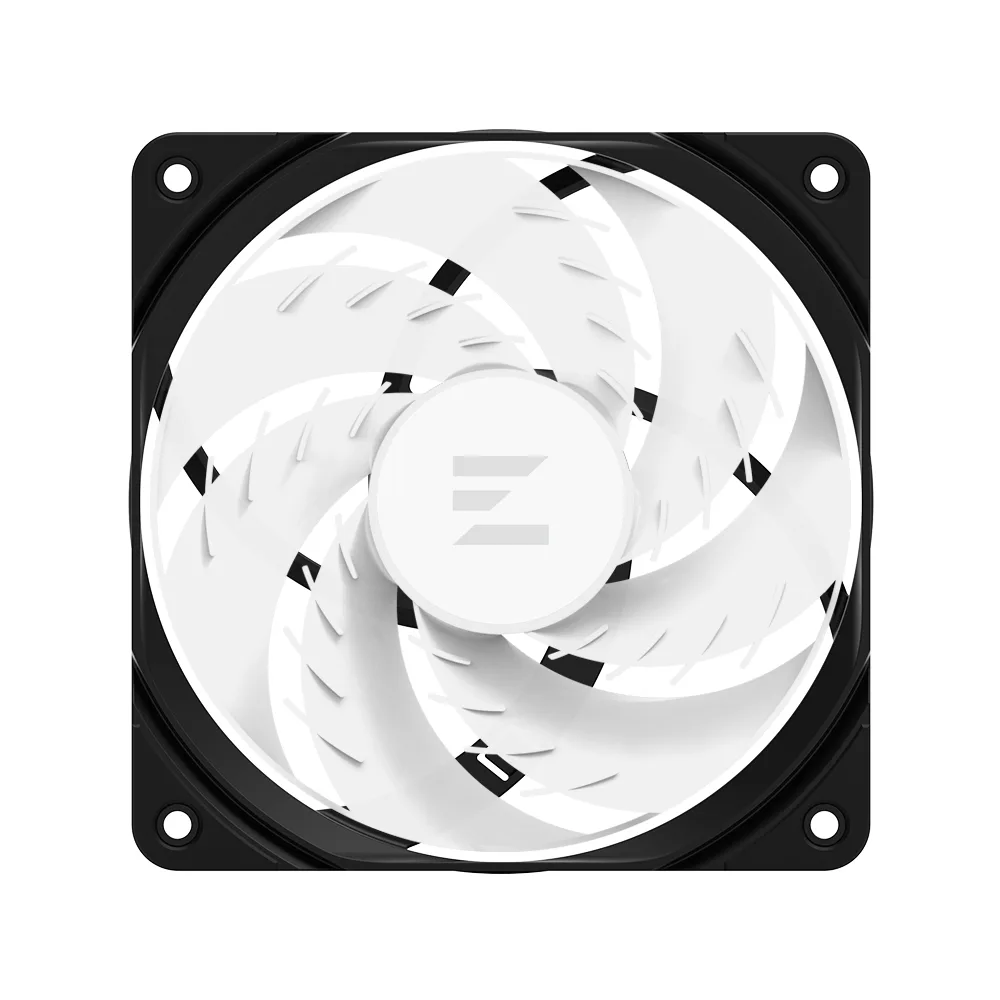 Корпусной вентилятор Zalman AF120R ARGB 120мм, 800-1500 об/мин, 4pin, PWM, 3pin+5V ARGB, 24,3 дБА, черный.