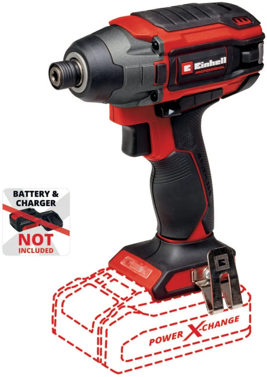 Акумуляторний ударний гвинтоверт Einhell Professional TP-CI 18/220 Li BL - Solo PXC 18В 220Нм 2900об/хв 1.16кг