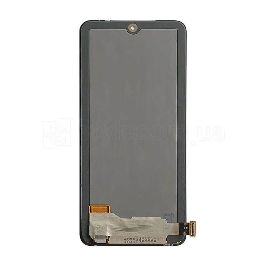 Дисплей IPS 6,43 дюйма чорний з сенсорним екраном High Quality для Xiaomi Redmi Note 10