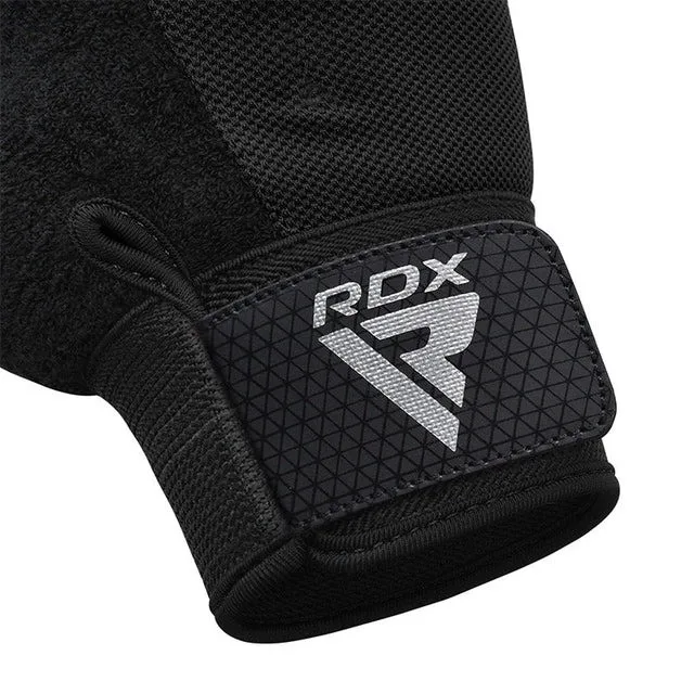 Рукавички для фітнесу RDX штучна шкіра XL чорні