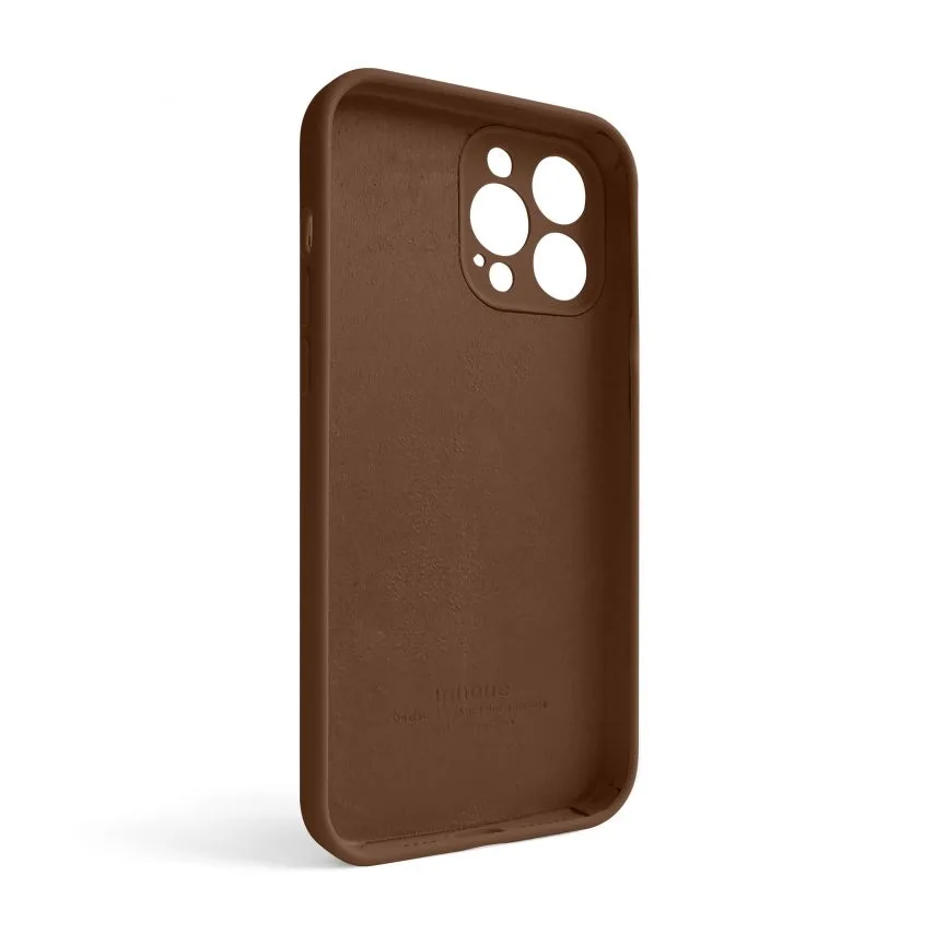 Чохол Silicone Case для Apple iPhone 13 Pro Max силікон коричневий