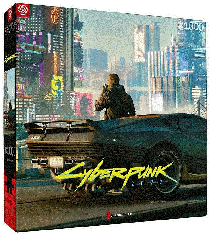 Пазл GoodLoot Cyberpunk 2077: Mercenary on the Rise 1000 ел.