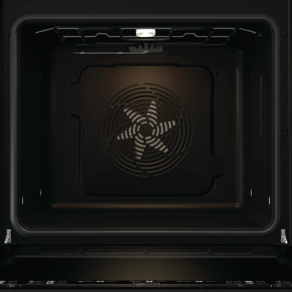 Духовой шкаф Gorenje электрический 77л черный A с парами и дисплеем макс.темп.-300°C