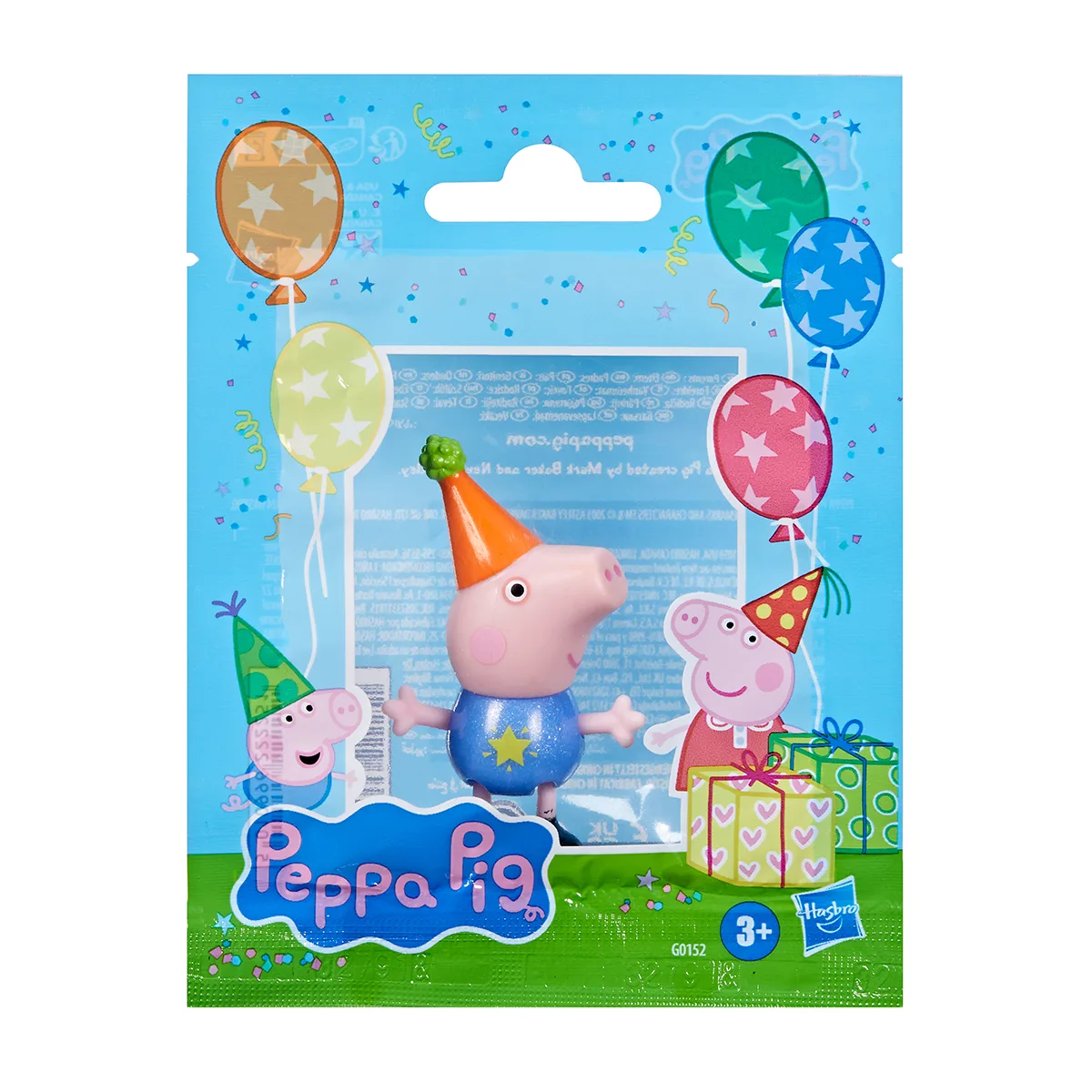 Фигурка Peppa Pig полимерная 7 5 см Разноцветная