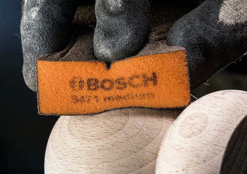 Губки шліфувальні Bosch Professional 3 шт для обробки дерева фарбованих поверхонь шліфувальні матеріали