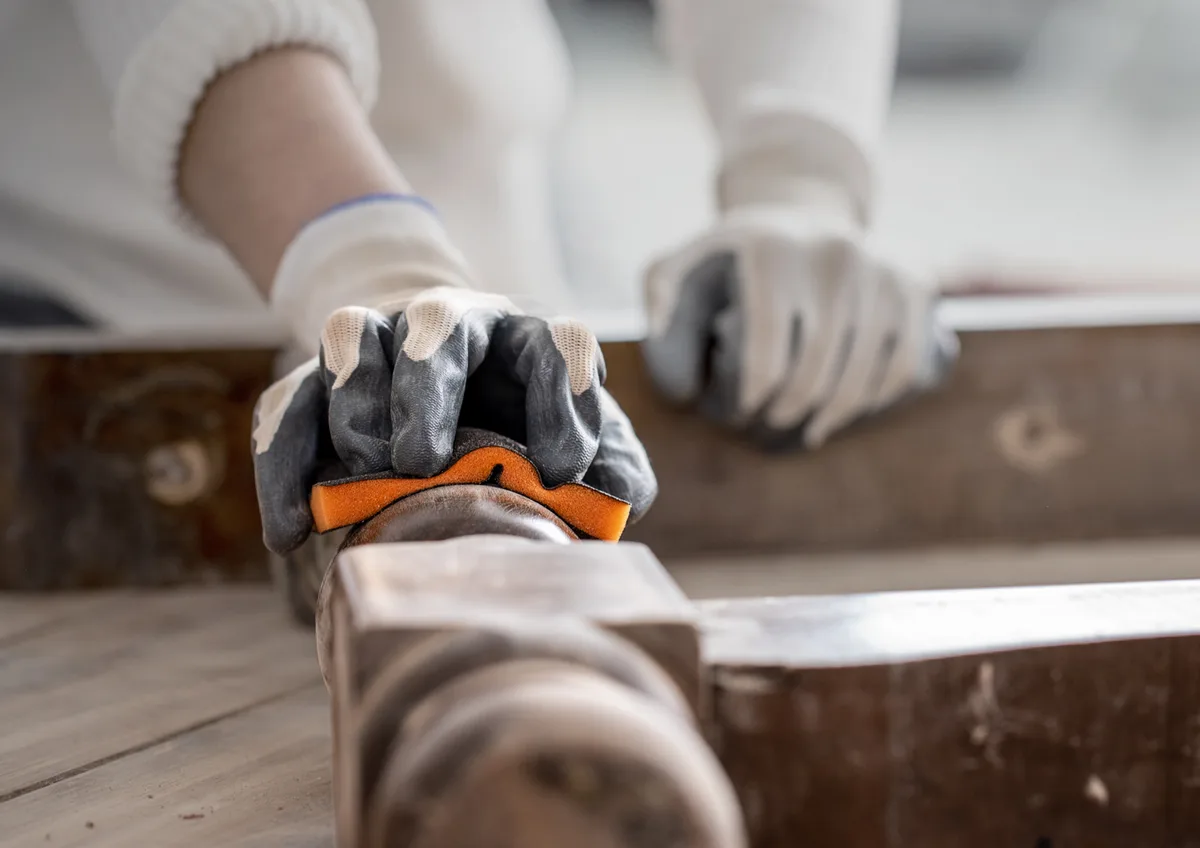 Губки шліфувальні Bosch Professional 3 шт для обробки дерева фарбованих поверхонь шліфувальні матеріали