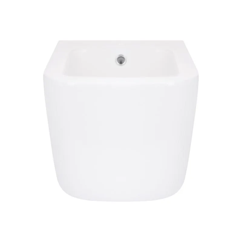 Біде підвісне Qtap Gemini 485х340х290 мм кераміка біле