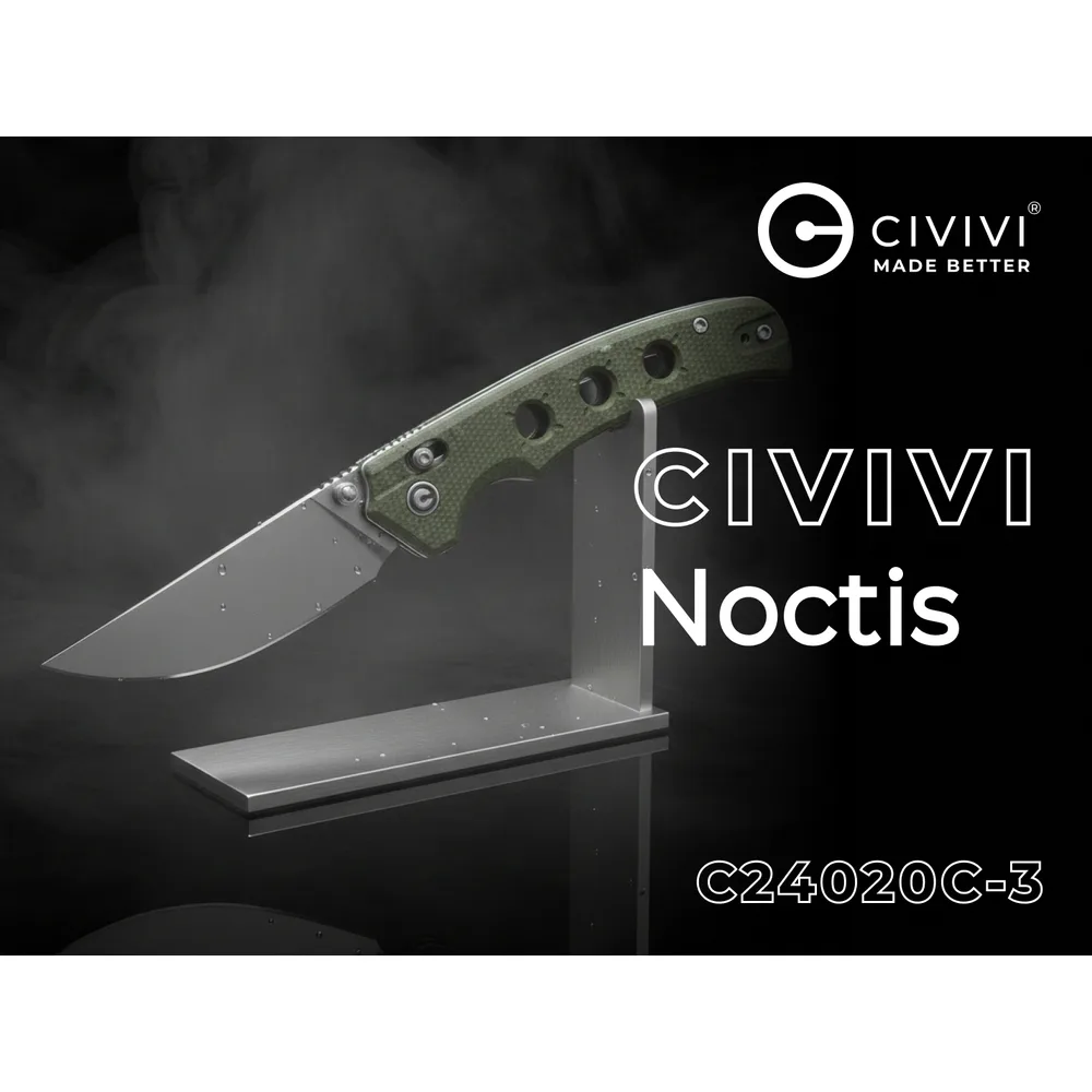 Нож Civivi карманный микарта 181 мм Nitro-V темно-зеленый