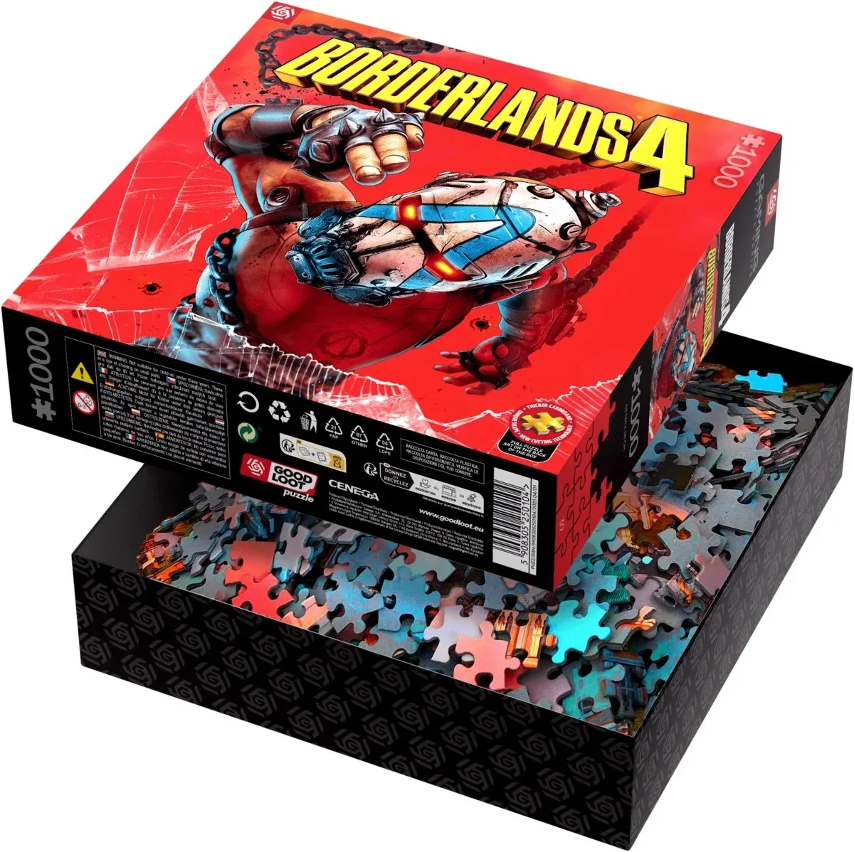 Пазл GoodLoot Borderlands 4 Break Free Psycho 1000 ел.