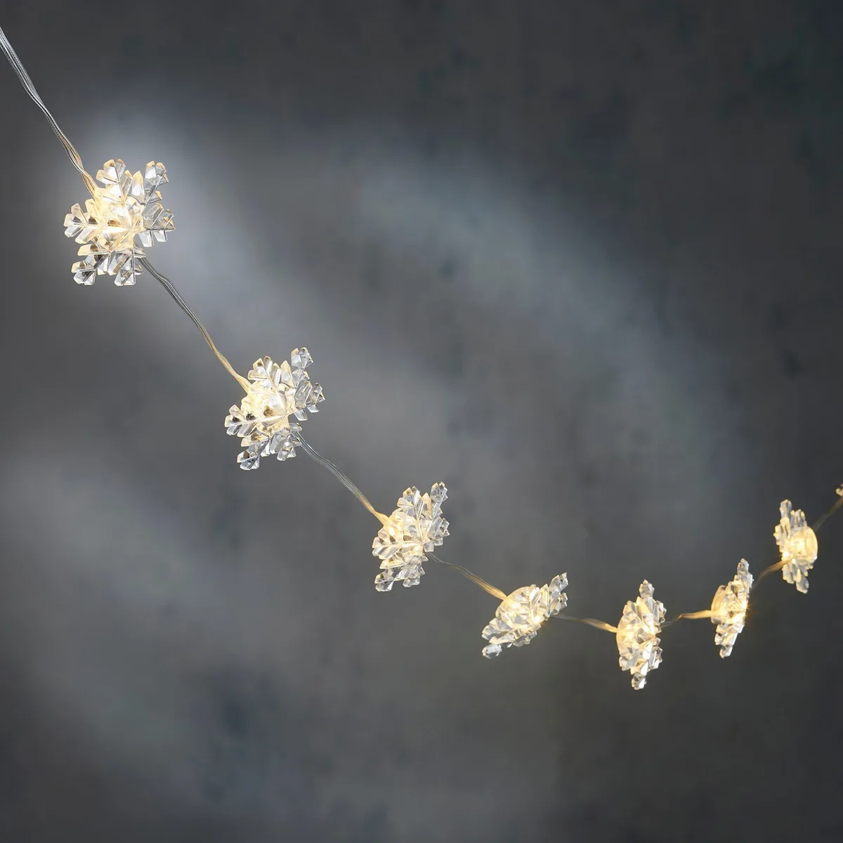 Гірлянда-струна Luca Lighting 1,3 м 10 LED теплий білий пластик