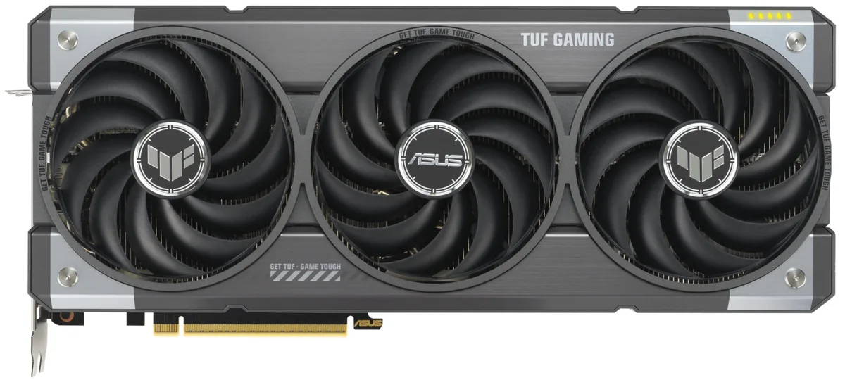 Відеокарта ASUS 12GB GDDR7 PCI-Express 5 Охолодження 3 вентилятори