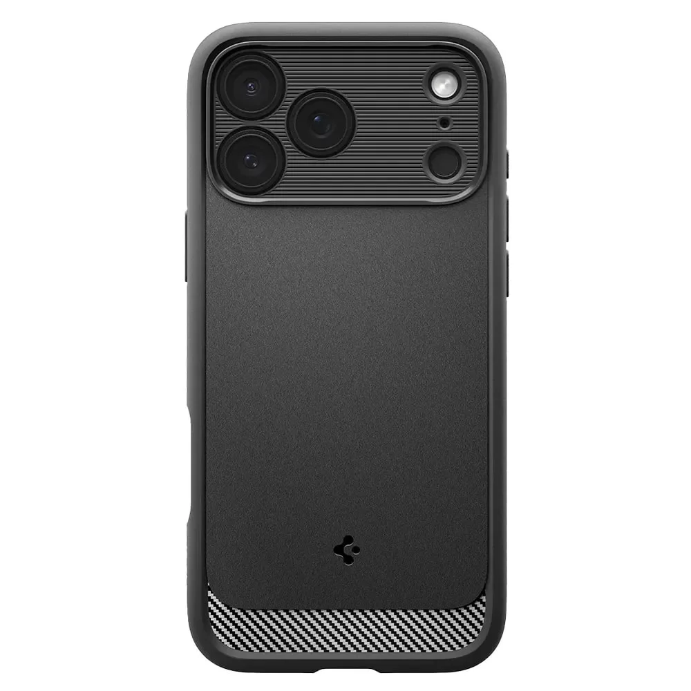 Чохол Spigen для iPhone 17 Pro, Rugged Armor MagFit, Matte Black