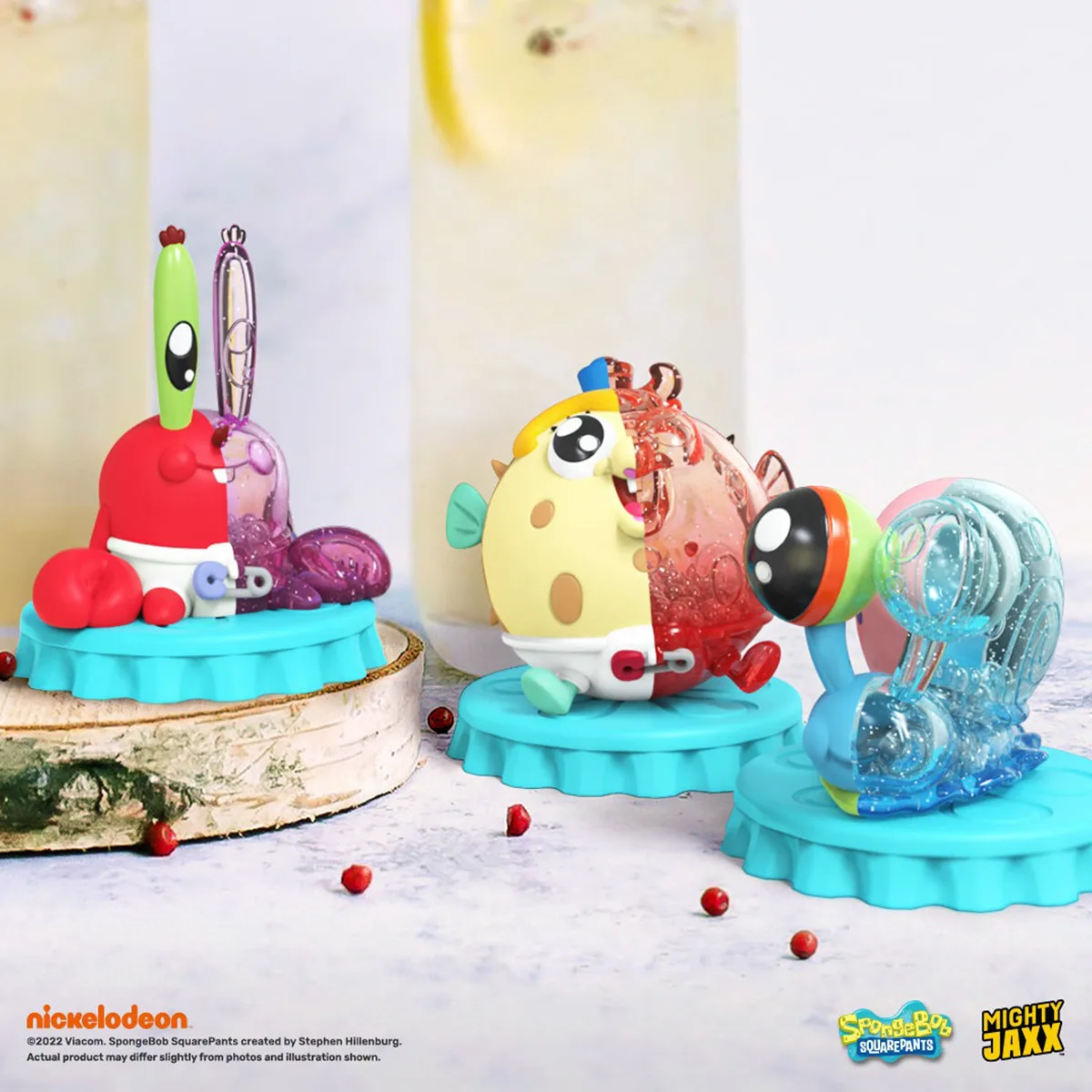 Колекційна фігурка MIGHTY JAXX вініл 7х6х7 см Губка Боб Kandy Soda Edition