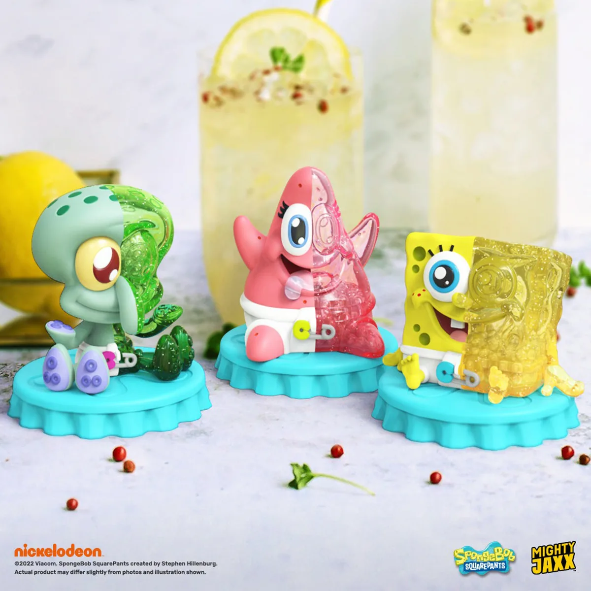 Колекційна фігурка MIGHTY JAXX вініл 7х6х7 см Губка Боб Kandy Soda Edition
