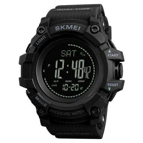 Годинники Skmei полімер 53 мм чорні