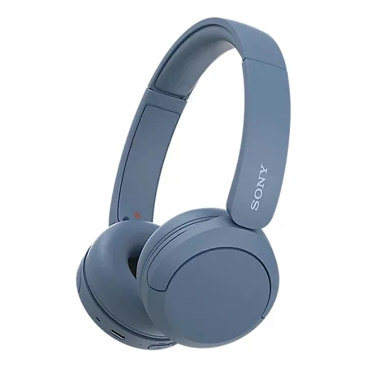 Навушники бездротові Sony закриті сині 147 г Bluetooth 10 м