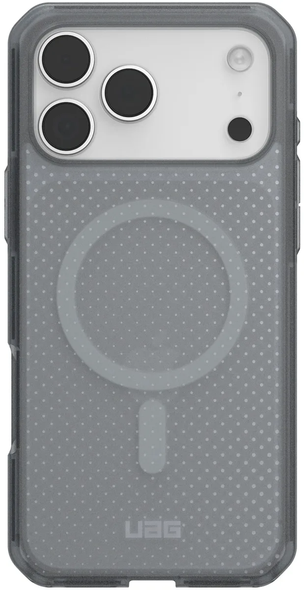 Чохол UAG для iPhone 17 Pro Max, Dot MagSafe, Ash