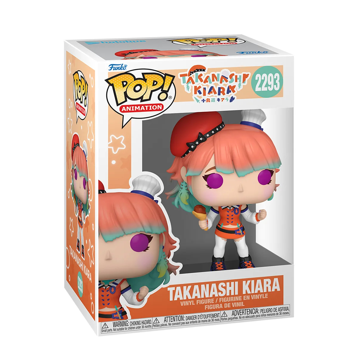 Ігрова фігурка Funko POP! вініл 9,3 см Hololive Таканаші Кіара
