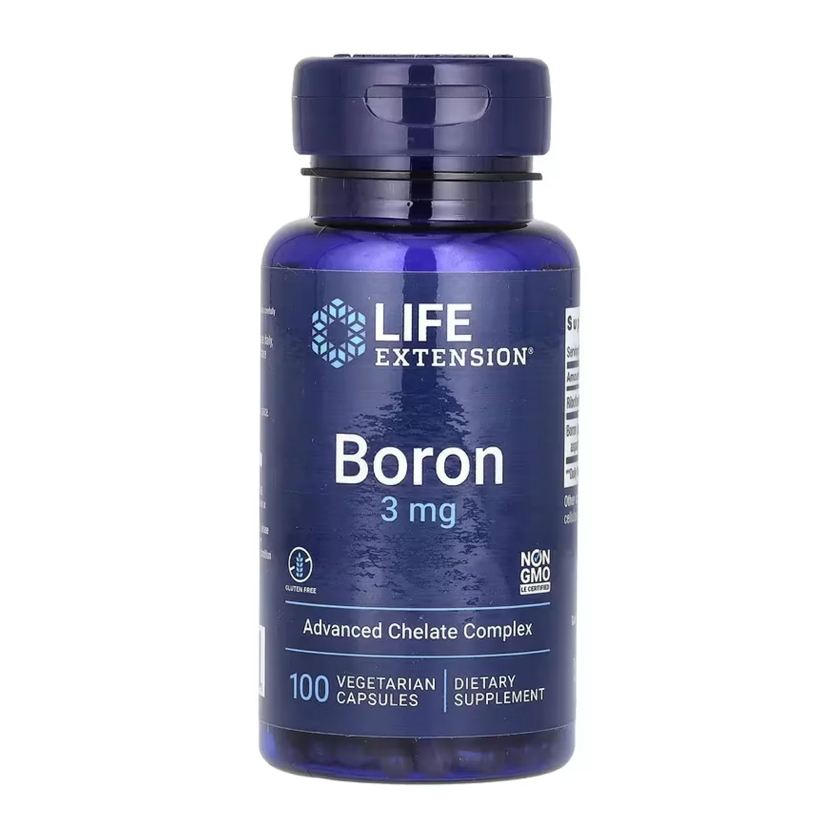 Бор 3 мг Life Extension вегетаріанські капсули 100 шт