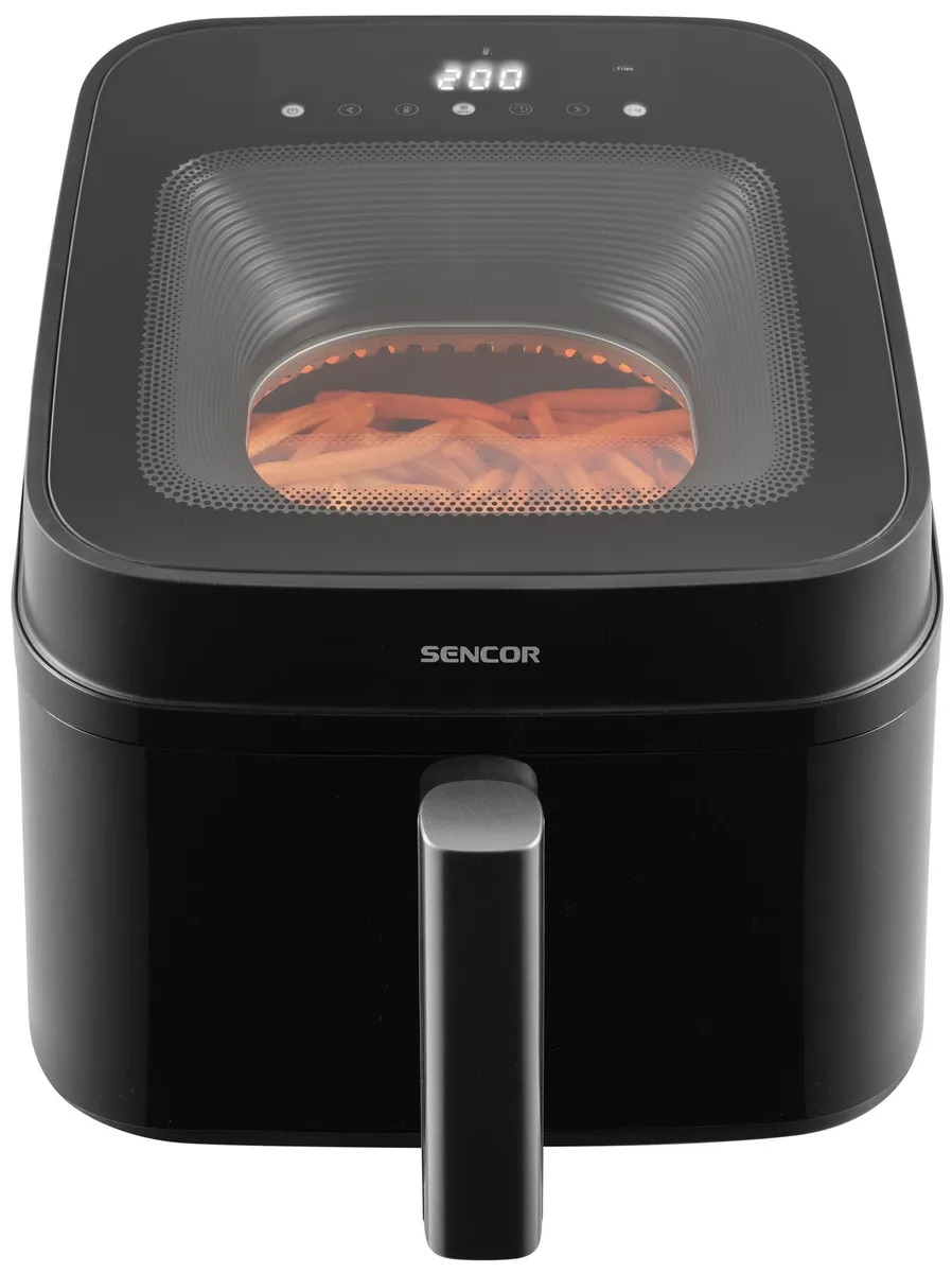 Мультипіч Sencor Vita 1700Вт, чаша-6,5л, сенсорне керув., з віконцем, 12 програм, пластик, чорний