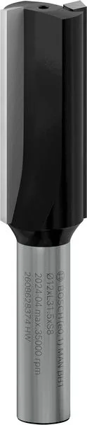 Фреза пазова Bosch Professional 12 мм для вирізання пазів у деревині та полімерних матеріалах