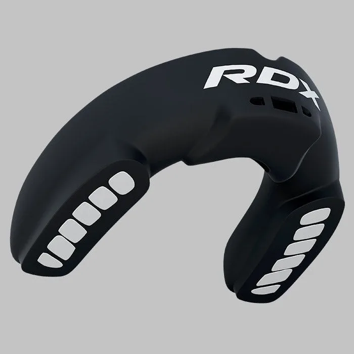 Капа RDX термопластик доросла 12+ чорна/біла