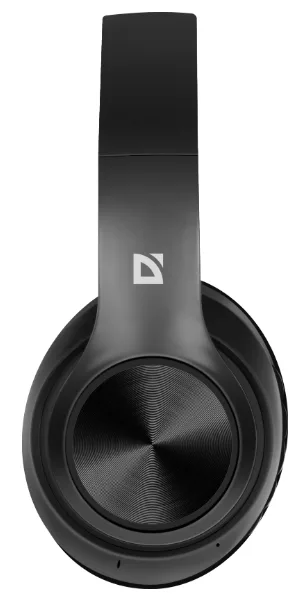 Гарнітура Defender бездротова пластикова повнорозмірна чорна Bluetooth 5 40 мм
