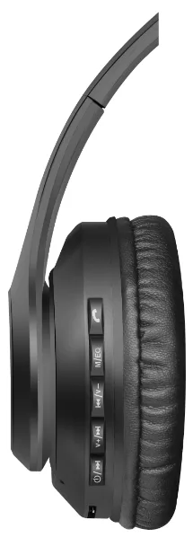 Гарнітура Defender бездротова пластикова повнорозмірна чорна Bluetooth 5 40 мм