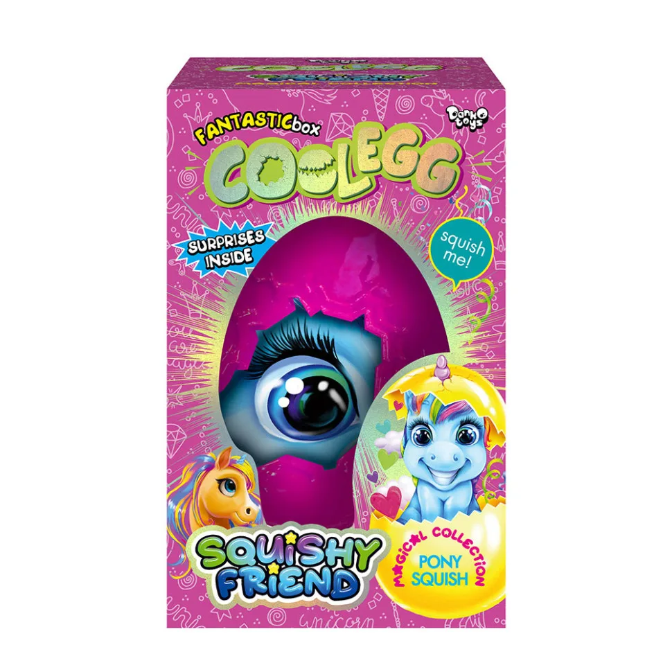 Набір для творчості Cool Egg 25х18х18 см комбінований багатокольоровий