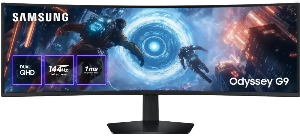 Монітор Samsung VA 49" матовий 5120x1440 32:9 144Hz вигнутий