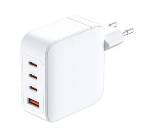 Зарядний пристрій мережевий D-Link DCP-101 100Вт GaN 3хUSB-С, 1xUSB-A, білий