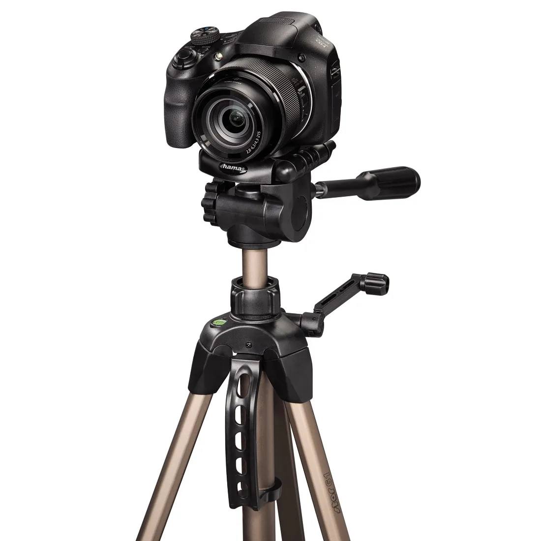 Трипод фотоапарату Hama Star-61, 3D, 60-153см, бежевий