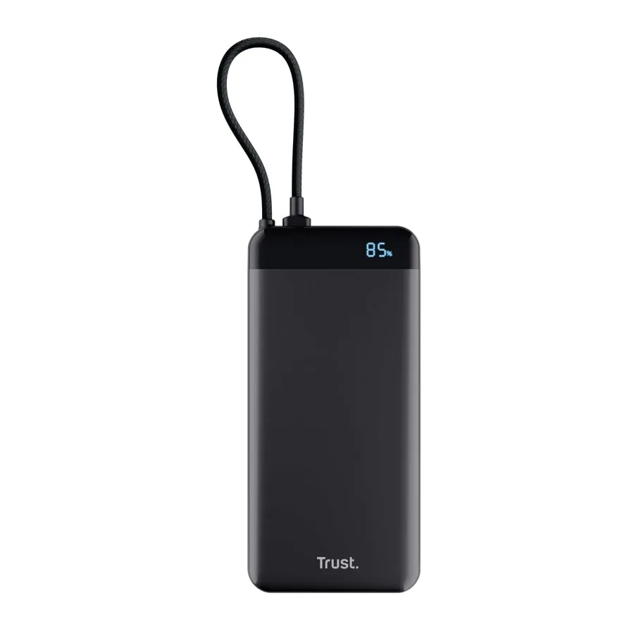 Портативний акумулятор Trust літій-іонний 20000 мА·год USB-C чорний